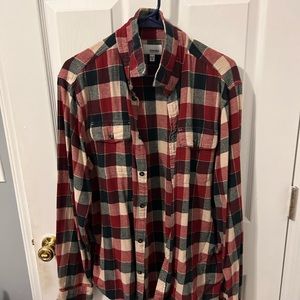Plaid long sleeve shirt